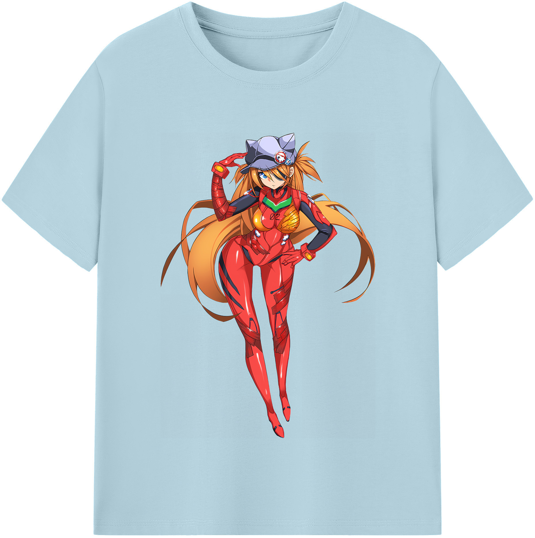 （画像用） EVA 新世紀エヴァンゲリオン 綿100％半袖Tシャツ（フロントプリント）